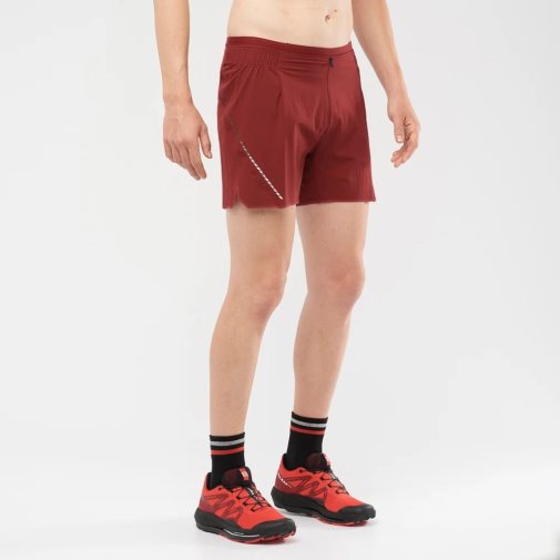 Red Salomon Sense Aero 5'' Men's Shorts | IE AS1038